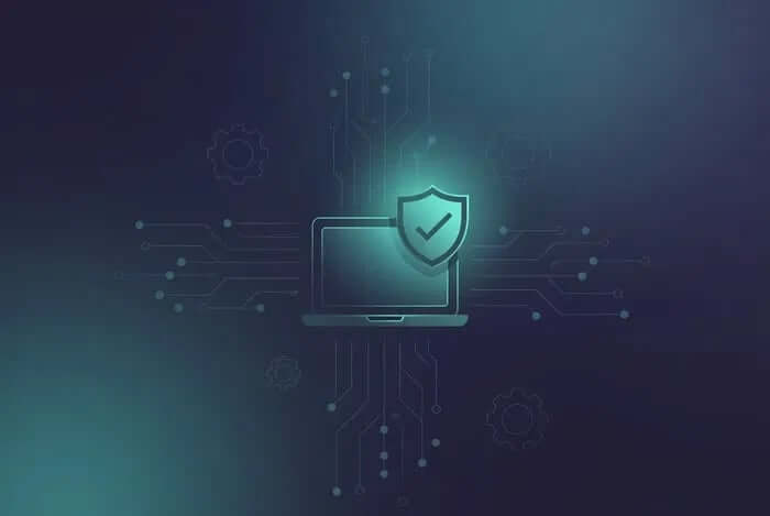 Secure multi-layered IT solutions illustration